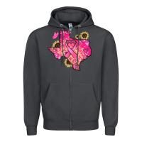 Smoke Texas map Cancer Zipper Hoodie - HowdyJamesFarm