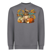 Storm Hello Autumn With Chihuahua Dog Heavyweight Sweatshirt - LillyAllenDesigns