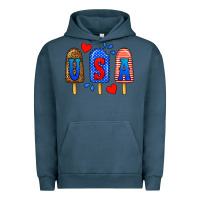 Pigment Midnight Navy usa popsicles Urban Hoodie - BundleAndBundleShop