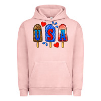 Pigment Salmon usa popsicles Urban Hoodie - BundleAndBundleShop