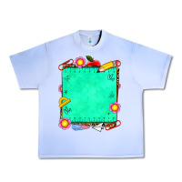 Grape Ice school add your own text Urban Heavy Tee - NancyCooperArtShop