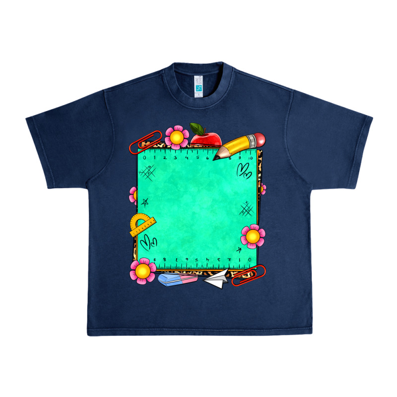School Add Your Own Text Urban Heavy Tee by NancyCooperArtShop | Teevron
