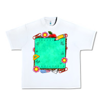 White school add your own text Urban Heavy Tee - NancyCooperArtShop