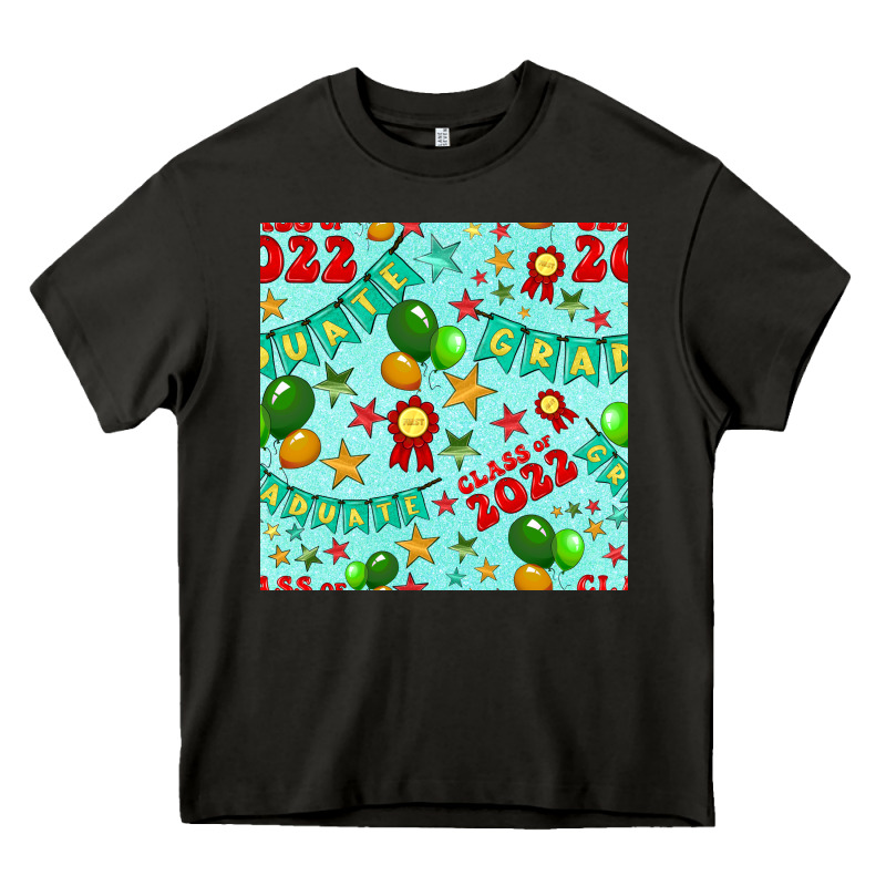 Class Of 2022 Graduation Seamless Pattern Heavy Core Tee by BundleAndBundleShop | Teevron