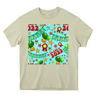 Mossy class of 2022 graduation seamless pattern Heavy Core Tee - BundleAndBundleShop