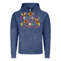 Vintage Denim mom grandma great grandma it just keeps getting be Vintage Hoodie - MaliasSmallBusiness