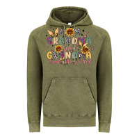 Vintage Olive mom grandma great grandma it just keeps getting be Vintage Hoodie - MaliasSmallBusiness