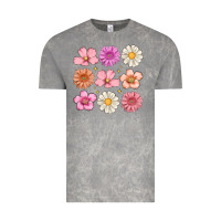 Cloud Rock flowers Vintage Tee - MaliasSmallBusiness