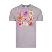 Vintage Zinc flowers Vintage Tee - MaliasSmallBusiness