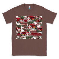 Chestnut vintage christmas car pattern Classic Tee - CowhideDigitalArt