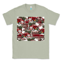 Matcha vintage christmas car pattern Classic Tee - CowhideDigitalArt