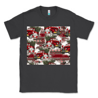 Smoke vintage christmas car pattern Classic Tee - CowhideDigitalArt