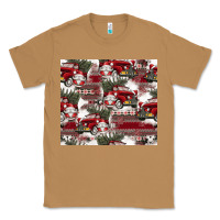 Toasted Coconut vintage christmas car pattern Classic Tee - CowhideDigitalArt