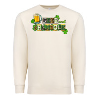 Sandshell Beer and shamrock Premium Sweatshirt - CowGirlArtShop