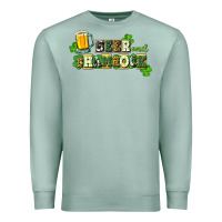 Beer And Shamrock Premium Sweatshirt | Teevron