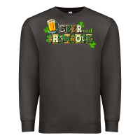 Smoke Beer and shamrock Premium Sweatshirt - CowGirlArtShop
