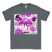 Charcoal Heather witchy celestial witch Classic Tee - MaliasSmallBusiness
