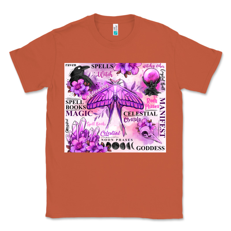 Witchy Celestial Witch Classic Tee by MaliasSmallBusiness | Teevron