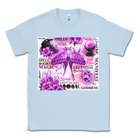 Dusty Blue witchy celestial witch Classic Tee - MaliasSmallBusiness