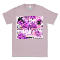 Lilac witchy celestial witch Classic Tee - MaliasSmallBusiness