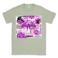Matcha witchy celestial witch Classic Tee - MaliasSmallBusiness