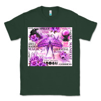 Sports Green witchy celestial witch Classic Tee - MaliasSmallBusiness
