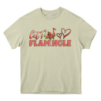 Mossy let's flamingle Heavy Core Tee - Artiststas