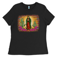 Black western our lady of guadalupe Ladies Tee - JahusDesignShop