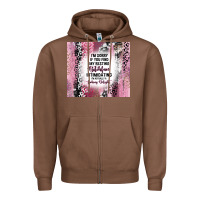 Chestnut i'm sorry if you find my resting bitchface intimid Zipper Hoodie - TumblerDesignByShophia