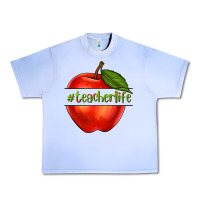 Grape Ice teacher life with apple Urban Heavy Tee - NancyCooperArtShop
