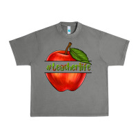 Tornado teacher life with apple Urban Heavy Tee - NancyCooperArtShop