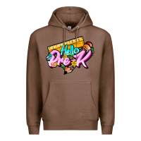 Chestnut hello pre k Premium Hoodie - JahusDesignShop