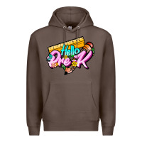 Coffee hello pre k Premium Hoodie - JahusDesignShop