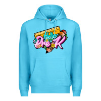 Ocean Blue hello pre k Premium Hoodie - JahusDesignShop