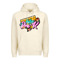 Sandshell hello pre k Premium Hoodie - JahusDesignShop