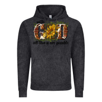 Vintage Black with god all things are possible Vintage Hoodie - NancyCooperArtShop