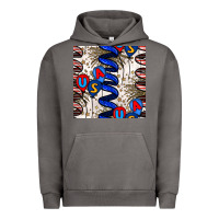 Pigment Tornado usa balloons seamless pattern Urban Hoodie - BundleAndBundleShop