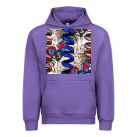 Tulip usa balloons seamless pattern Urban Hoodie - BundleAndBundleShop