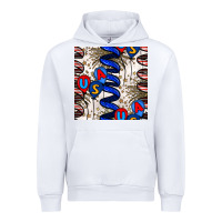 White usa balloons seamless pattern Urban Hoodie - BundleAndBundleShop