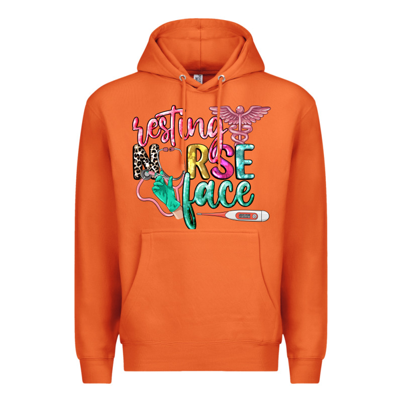 Resting Nurse Face Premium Hoodie by CowGirlArtShop | Teevron