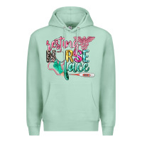 Seafoam resting nurse face Premium Hoodie - CowGirlArtShop