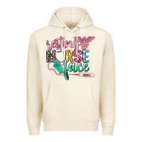 Tofu resting nurse face Premium Hoodie - CowGirlArtShop