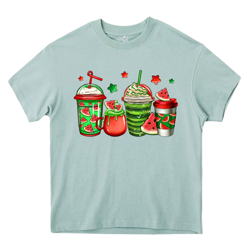 Watermelon Coffee Heavy Core Tee by Jasminsmagicworld | Teevron