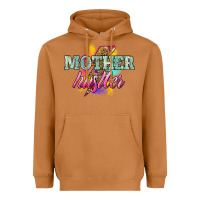 Meerkat Mother hustler lightning bolt mother's day Heavyweight Hoodie - HowdyJamesFarm