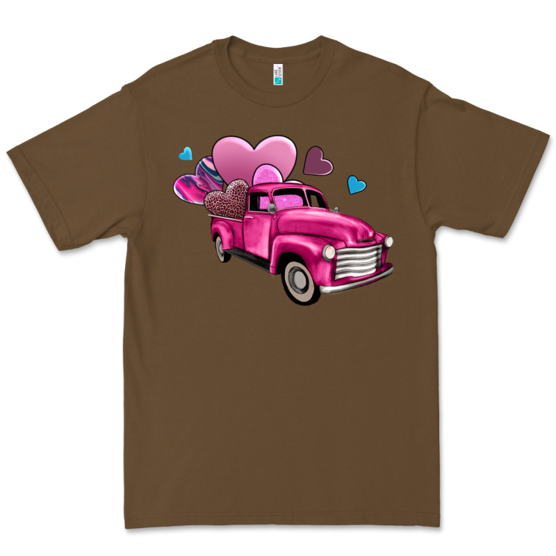 Truck With Hearts Premium Tee by AdoDesignShop | Teevron