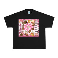 Black cafecito y chisme Urban Heavy Tee - JahusDesignShop