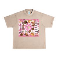 French Oak cafecito y chisme Urban Heavy Tee - JahusDesignShop