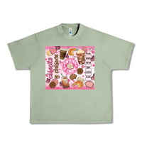 Oil Green cafecito y chisme Urban Heavy Tee - JahusDesignShop