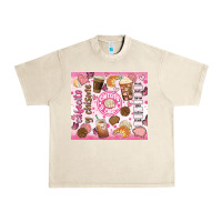 Sandshell cafecito y chisme Urban Heavy Tee - JahusDesignShop
