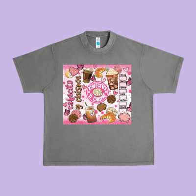 Cafecito Y Chisme Urban Heavy Tee Designed By Jahusdesignshop